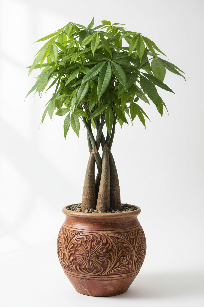 Money Tree 'Guiana Chestnut' Pachira Braid