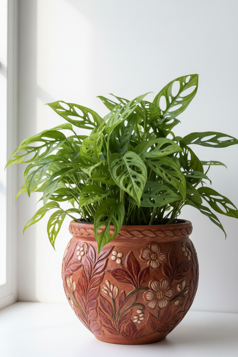 Monstera Adansonii 'Swiss Cheese' - 4" Pot - NURSERY POT ONLY