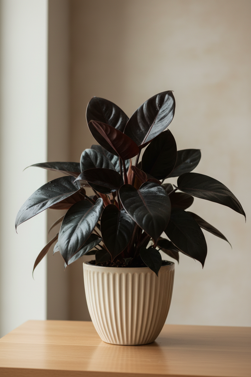 Philodendron 'Black Cardinal' - 4" Pot
