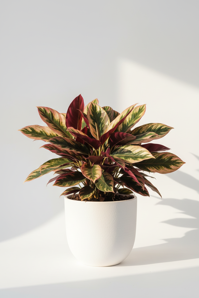 Stromanthe Triostar - 4" Pot - NURSERY POT ONLY